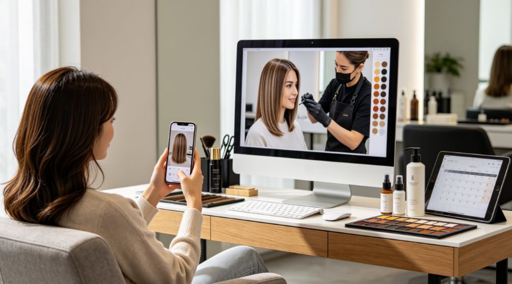 digital hair salon